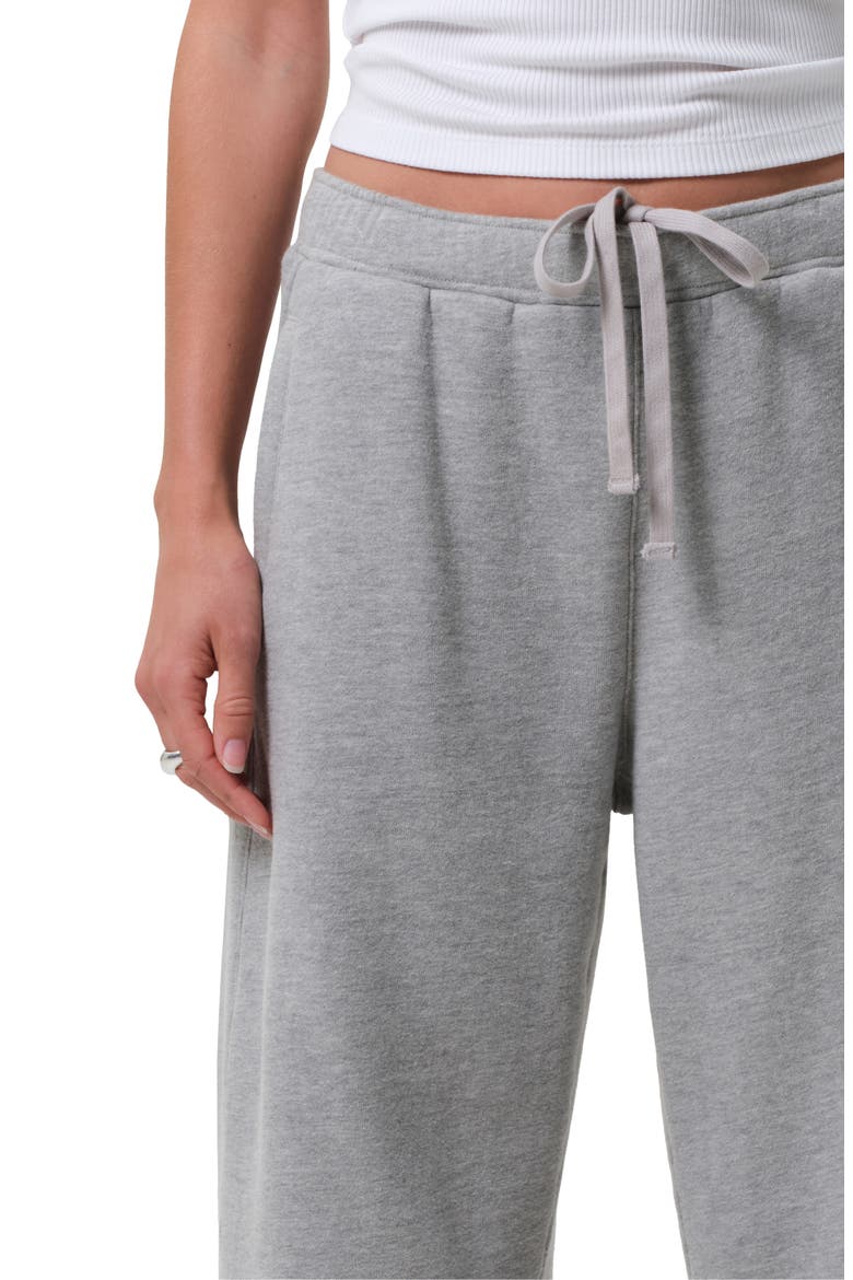 Miro Cotton Blend Sweatpants, Alternate, color, HEATHER GREY L