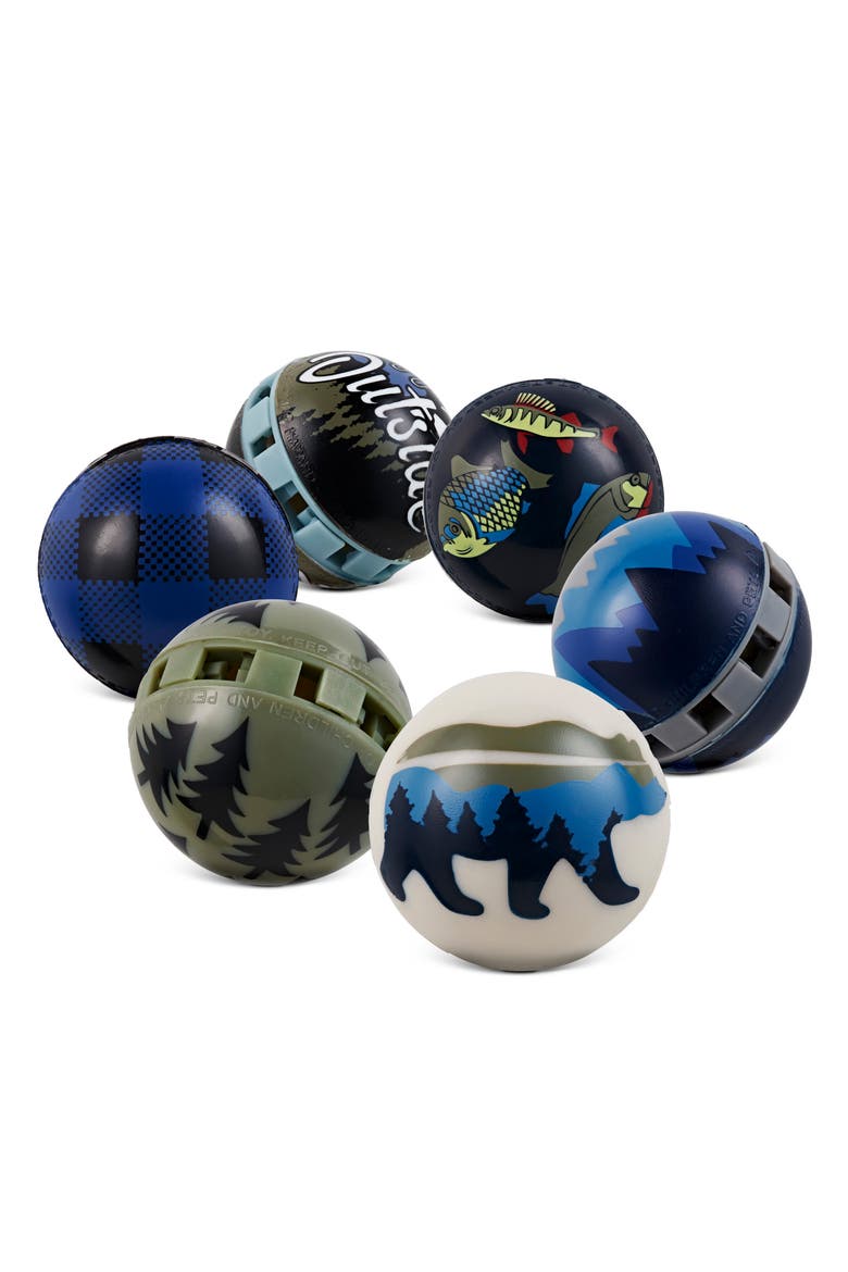 6-Pack Sneaker Balls, Alternate, color, MULTI