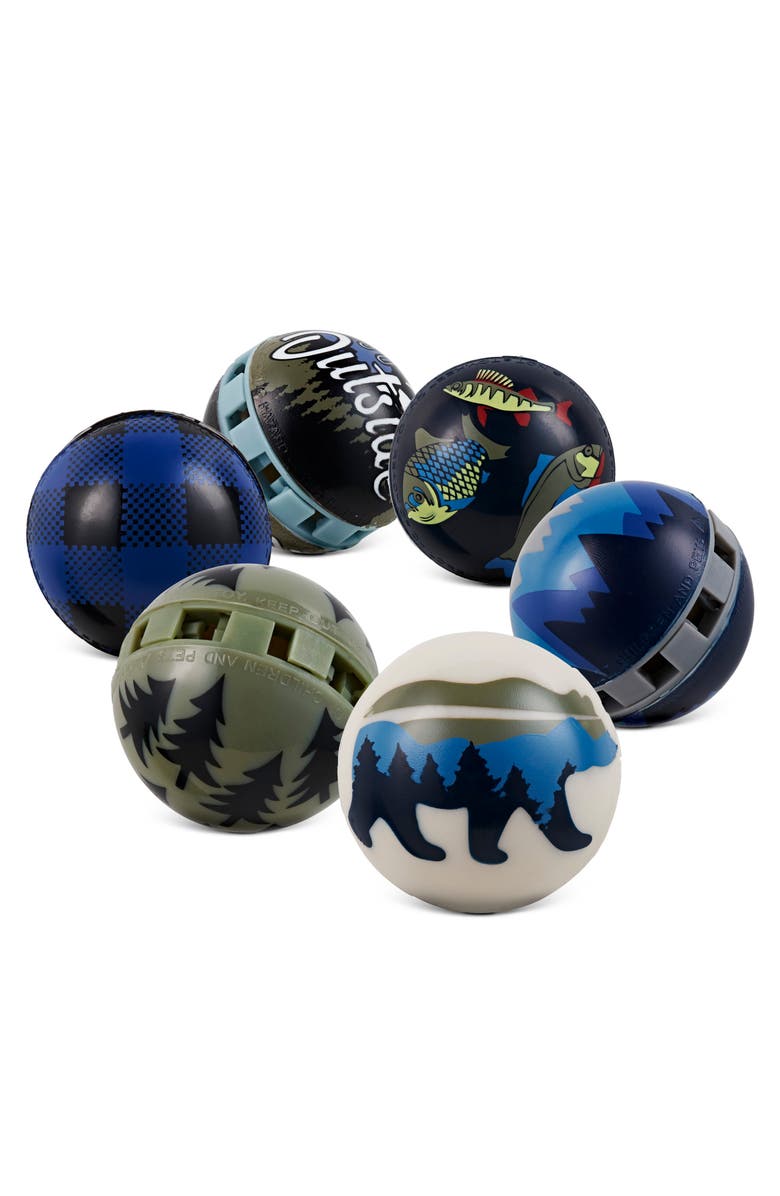 IMPLUS 6-Pack Sneaker Balls, Alternate, color, Multi