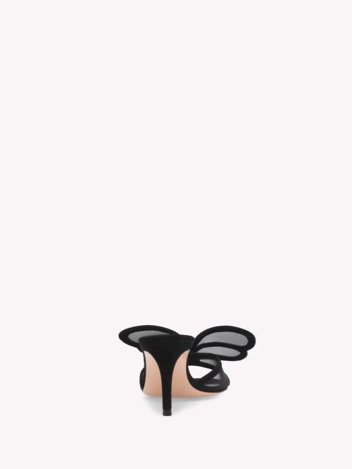 Gianvito Rossi Open Toe High Heel Sandals In Black