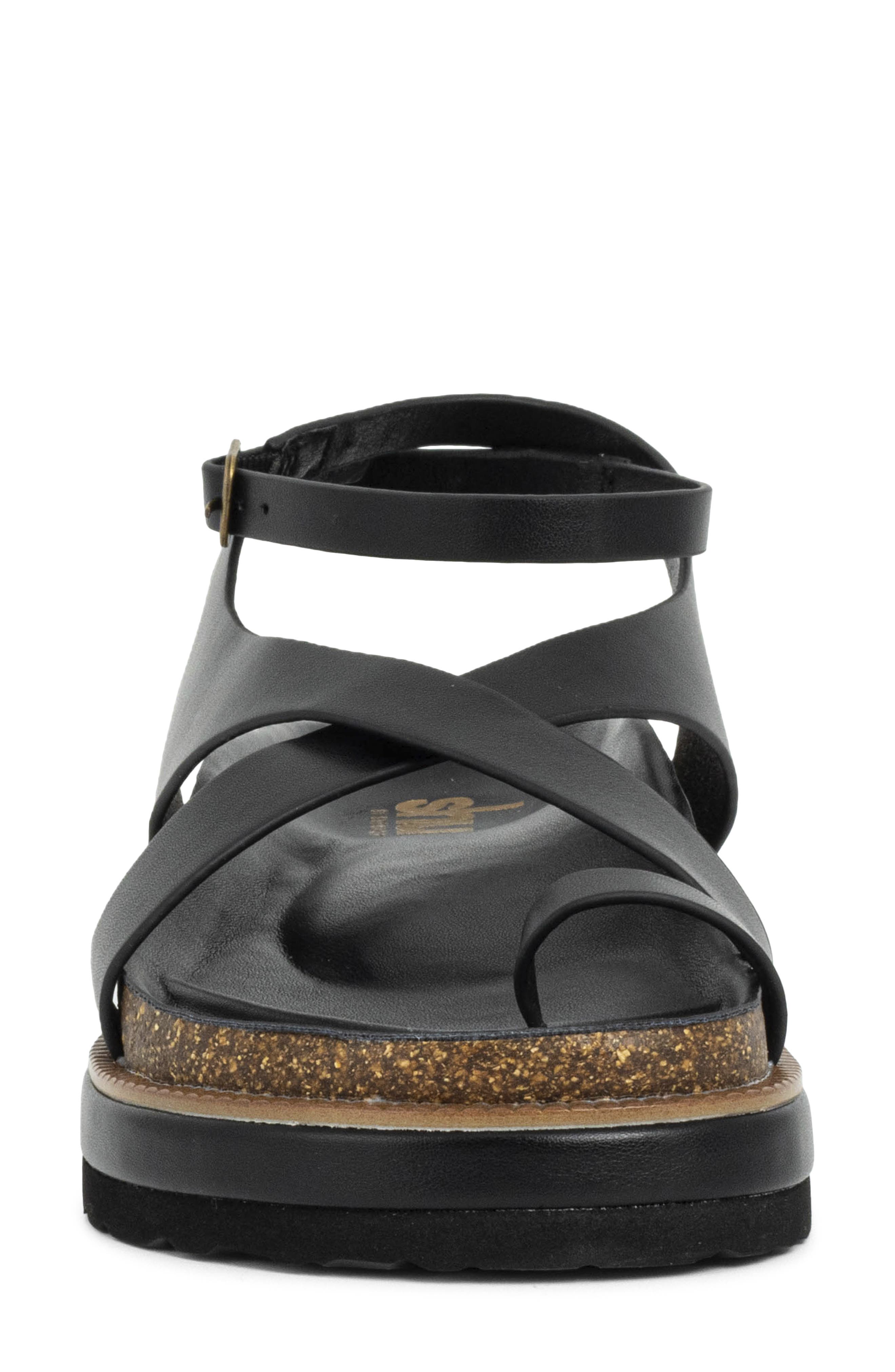 SHUSHOP Carol Sandal, Alternate, color, Black