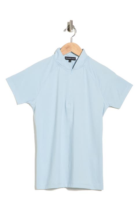 Quinn Half Zip Knit Polo