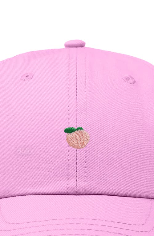 Dalix Lil Peach Dad Cap In Pink
