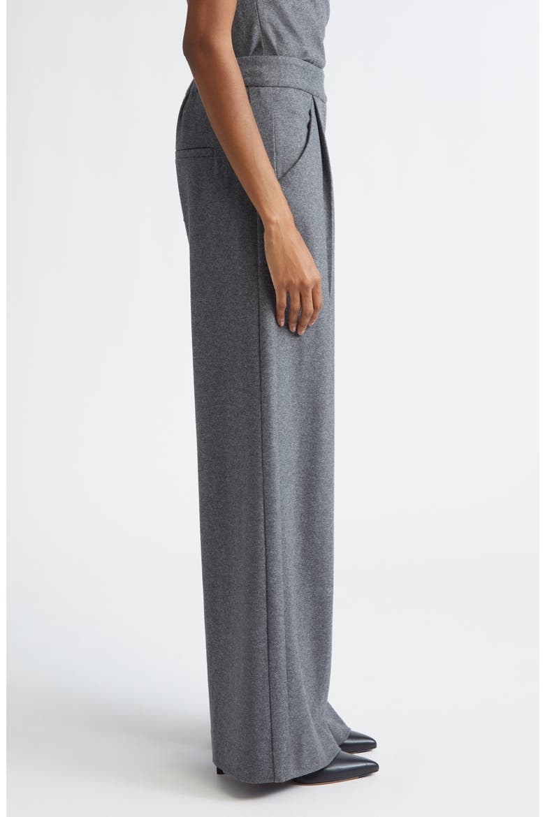 Marbeau Wool Blend Pants, Alternate, color, MEDIUM HEATHER GREY