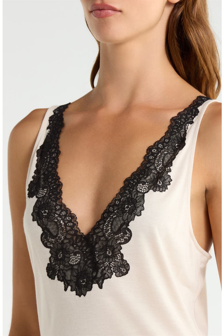 Luxe Shangri La Chemise, Alternate, color, PEARL