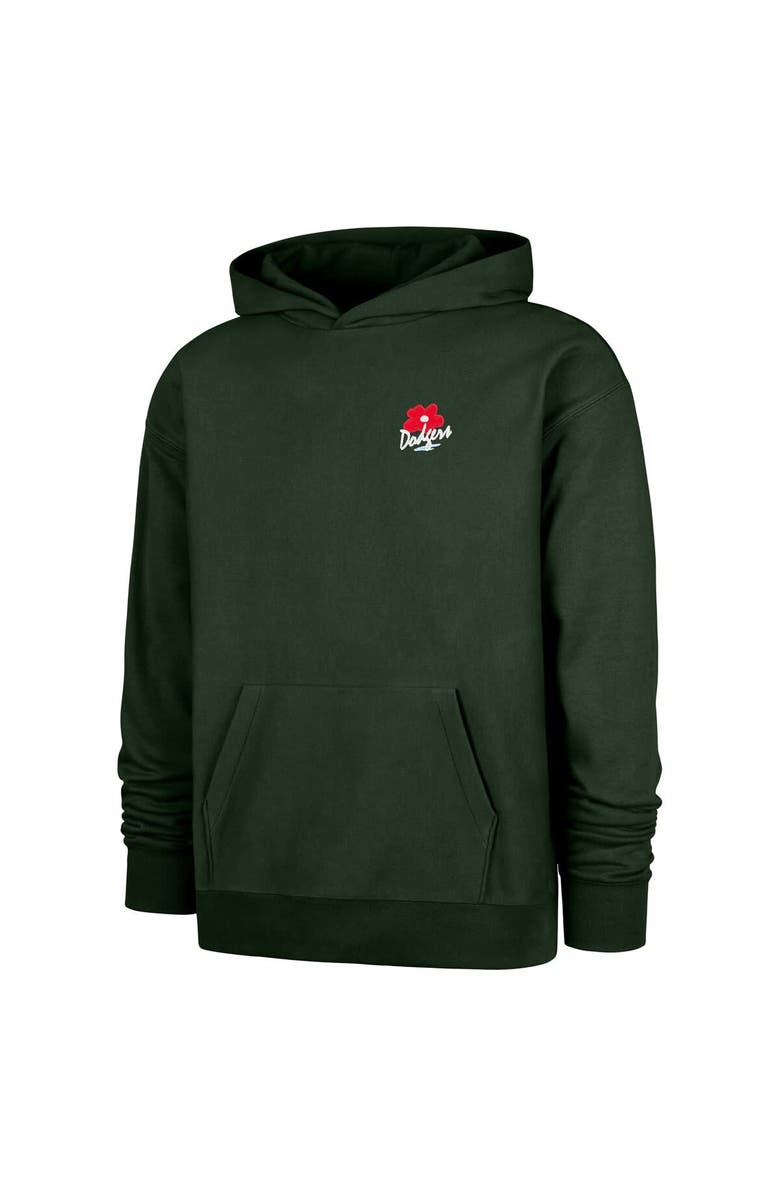 '47 Men's '47 Dark Green Los Angeles Dodgers Gallery Foundation Hoodie, Alternate, color, Dark Green