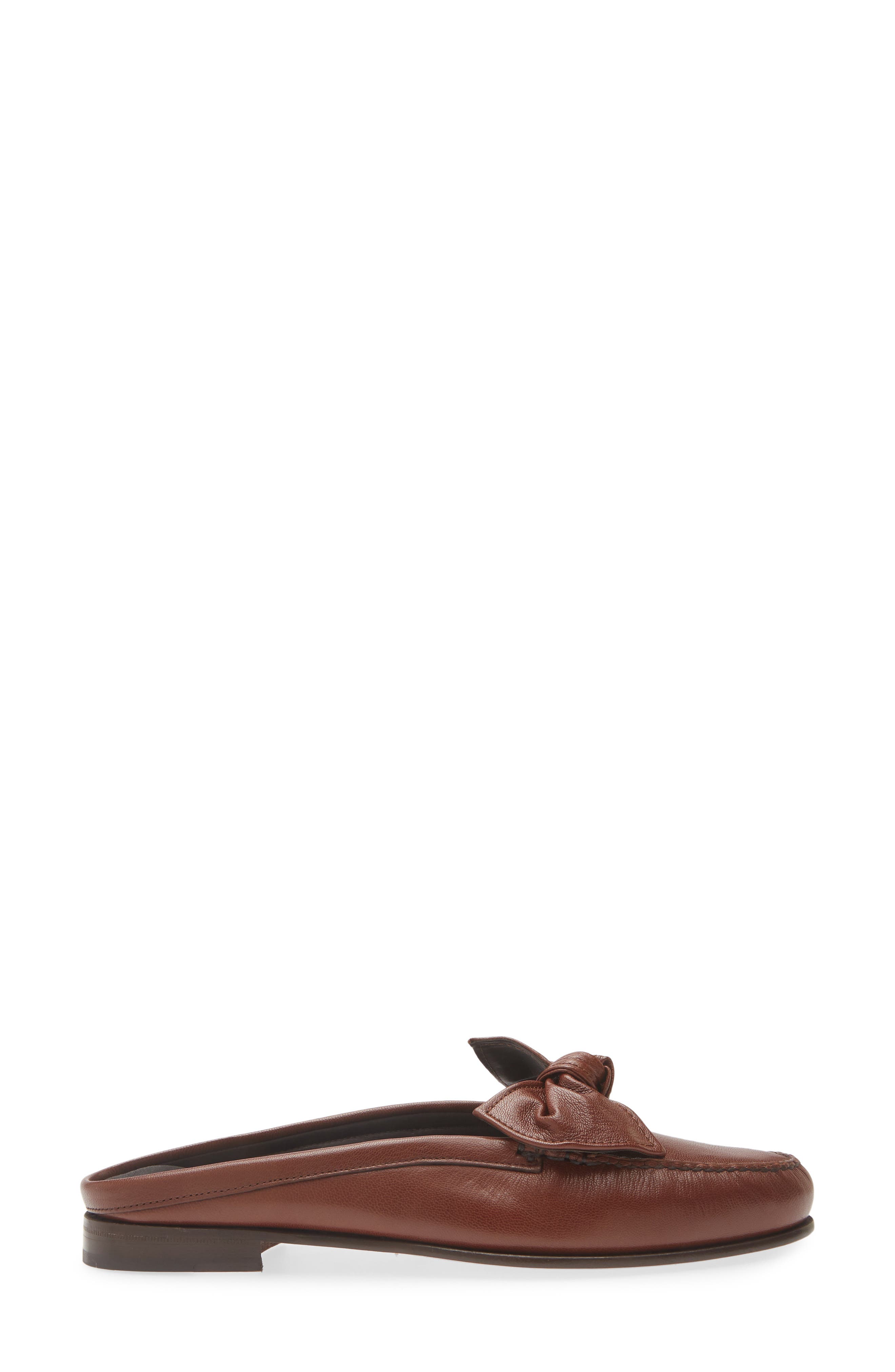 HEREU Bow Mule, Alternate, color, Chestnut