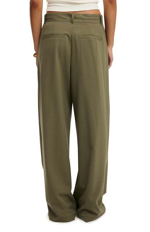 COTTON ON IZZY PLEATED SUITING PANT 