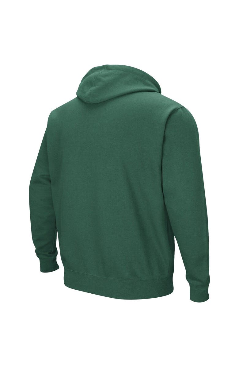 COLOSSEUM Men's Colosseum Green Michigan State Spartans Double Arch Pullover Hoodie, Alternate, color, 