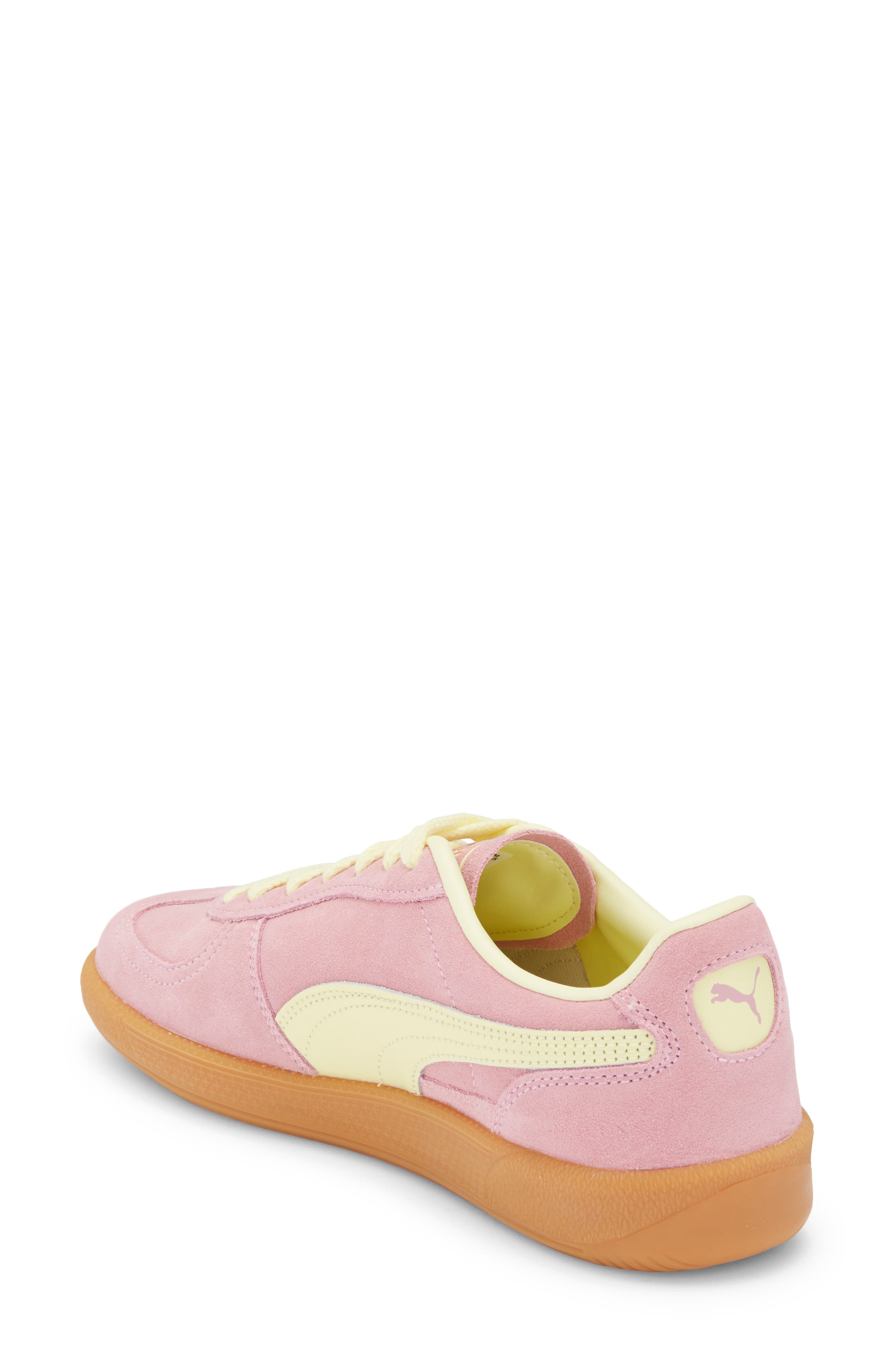 PUMA Palermo Sneaker, Alternate, color, Poised Pink/ Gold Moon