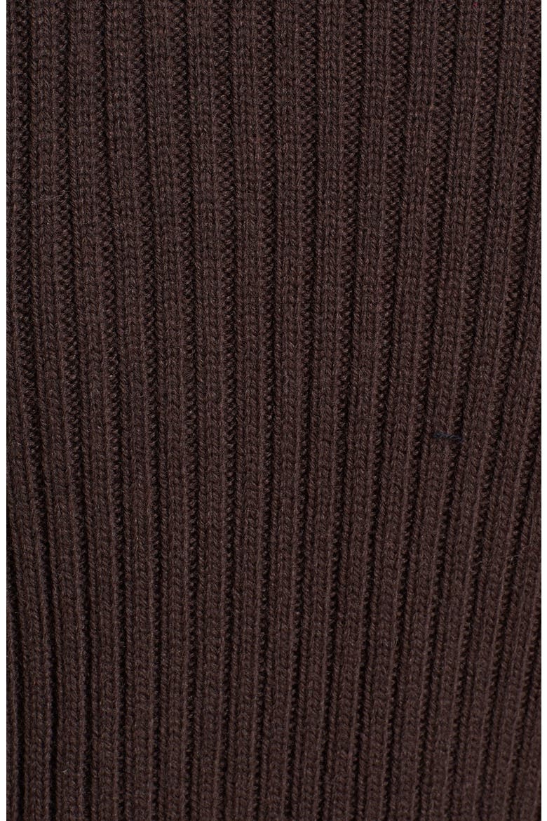 Faux Fur Front Vest, Alternate, color, CHOCOLATE