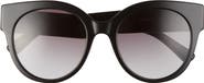 Longchamp 53mm Gradient Round Sunglasses