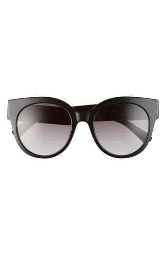 Longchamp 53mm Gradient Round Sunglasses