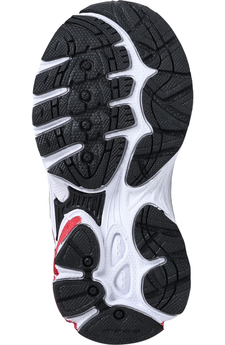 Saucony Kids' ProGrid Omni 9 Sneaker, Alternate, color, White/ Red