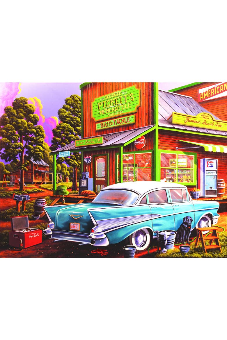 Aunt Sheila's Cafe 1000 piece Jigsaw Puzzle for Adults Large Pieces, Alternate, color, Multicolor