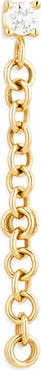 Spinelli Kilcollin Anaka Diamond Stud Single Linear Drop Earring