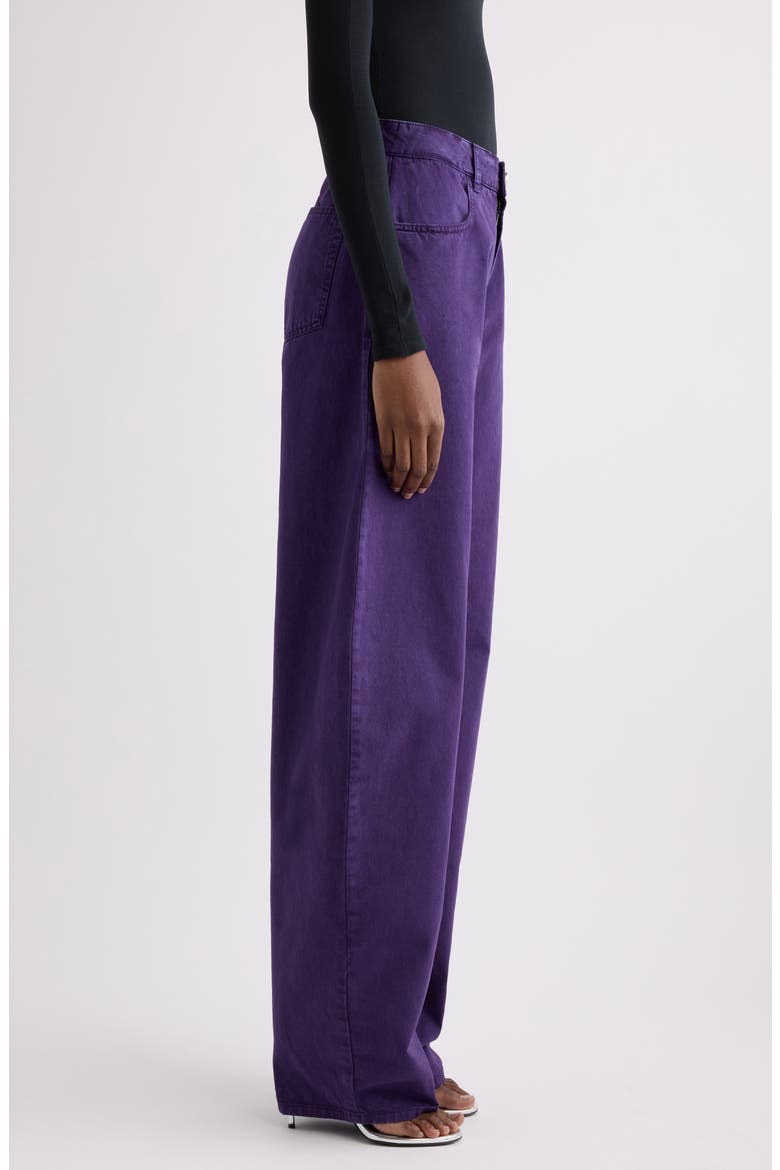 Round Jeans, Alternate, color, VIOLET WASHED