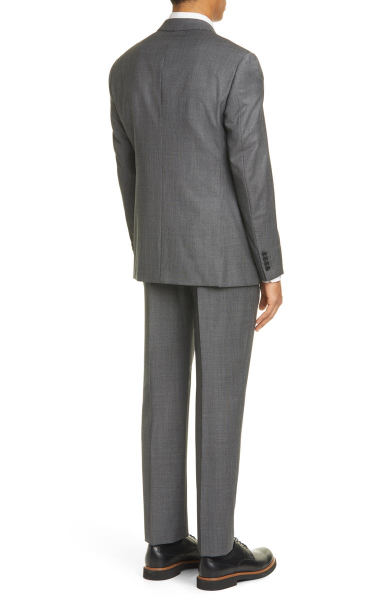 Emporio Armani G Line Trim Fit Solid Wool Suit, Alternate, color, 