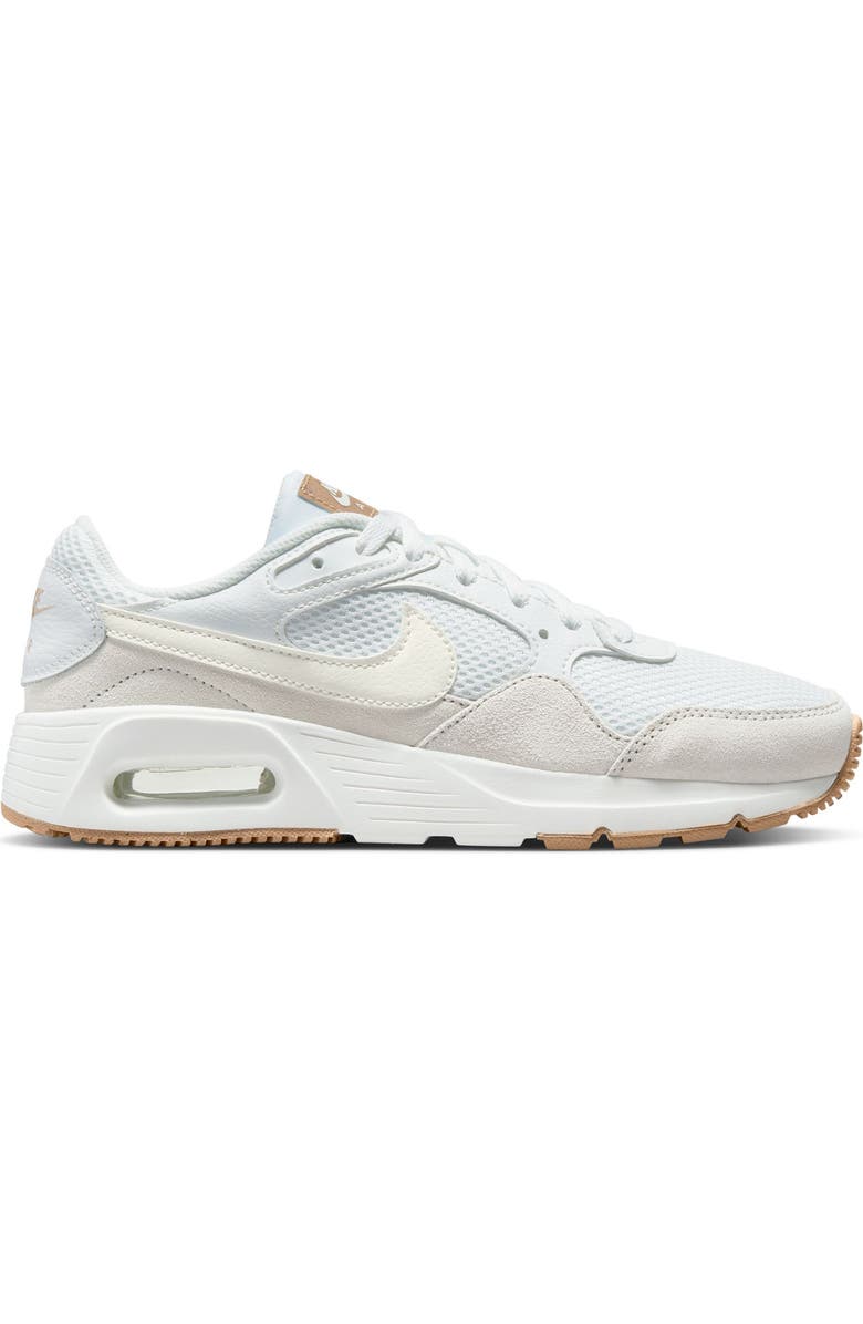 Nike Air Max SC Sneaker, Alternate, color, White/ Sail/ Platinum/ Hemp