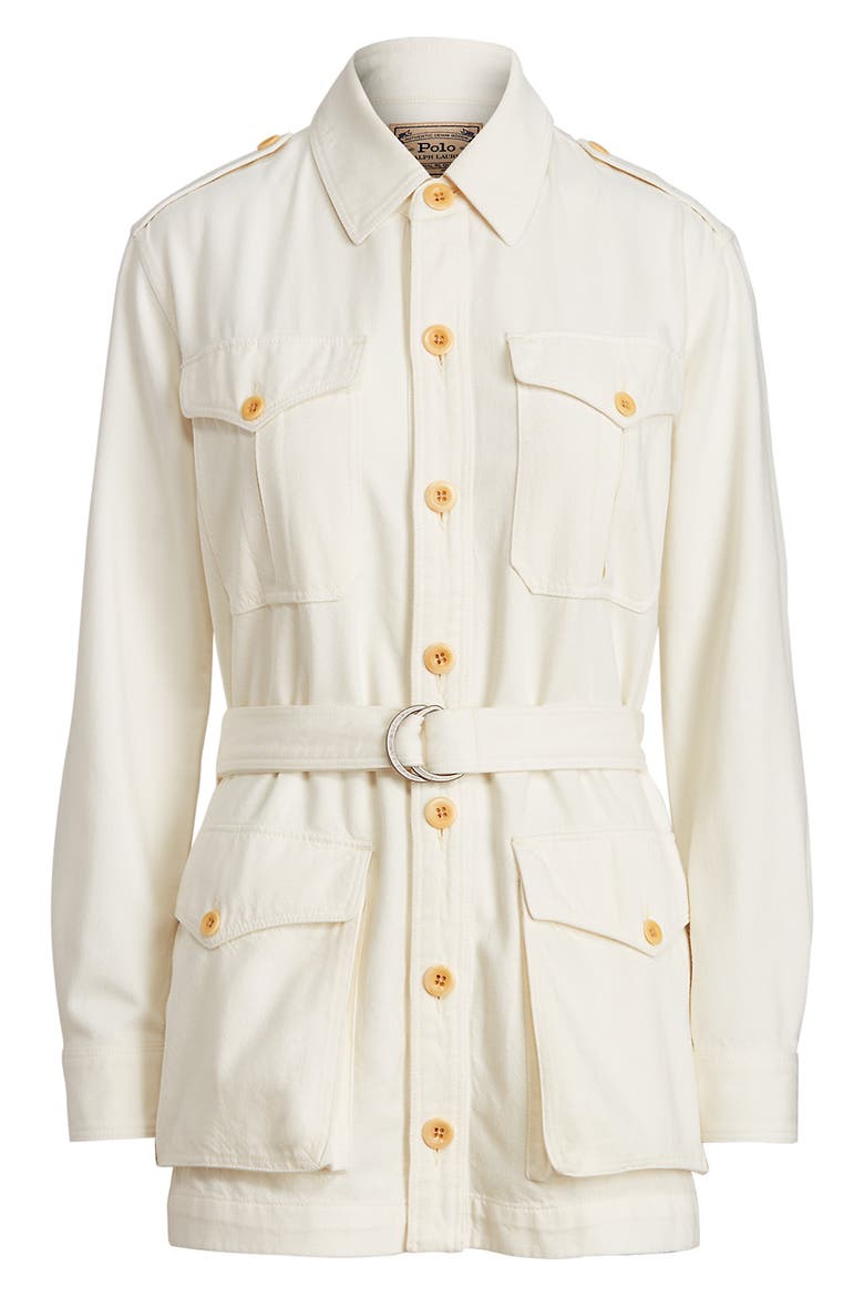 Showl Safari Jacket, Alternate, color, NATURAL