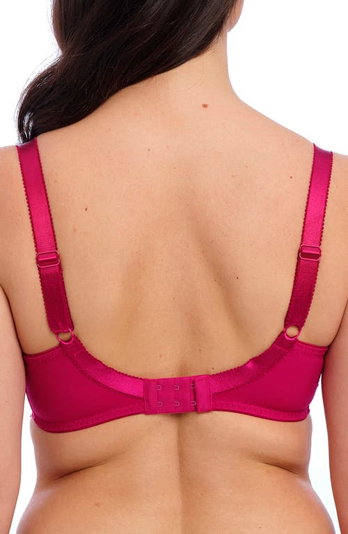 Fantasie Emmaline Underwire Padded Plunge Bra In Cerise