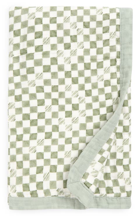 Cotton Muslin Baby Quilt