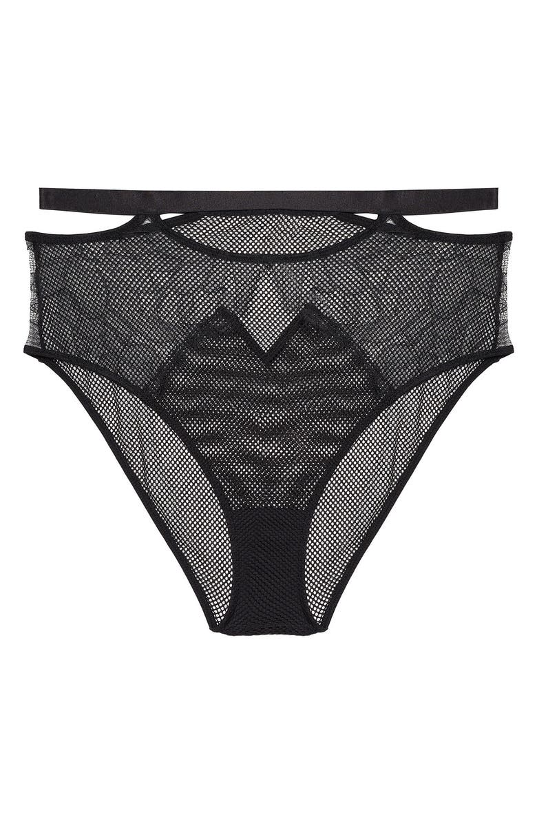 Playful Promises Gabi Fresh Khloe Strappy High Waist Briefs, Alternate, color,