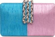 Simitri Braided Fringe Clutch