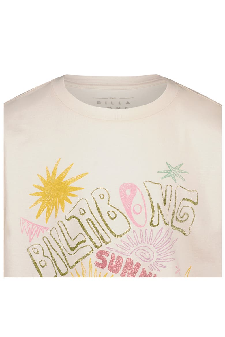 Kids' Suns Out Graphic Oversized T-Shirt, Alternate, color, CRYSTAL