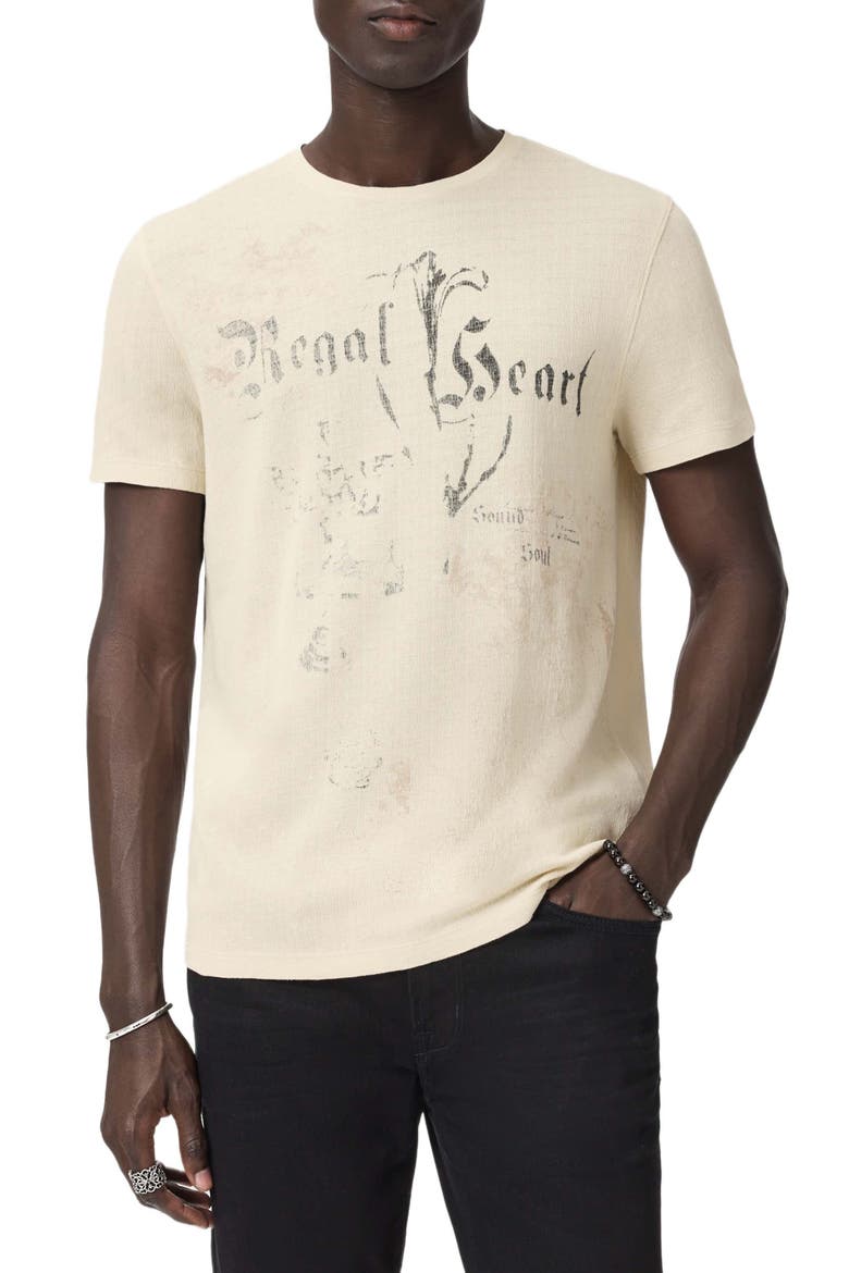 Regal Hear Organic Cotton Graphic T-Shirt, Alternate, color, FADED TWINE