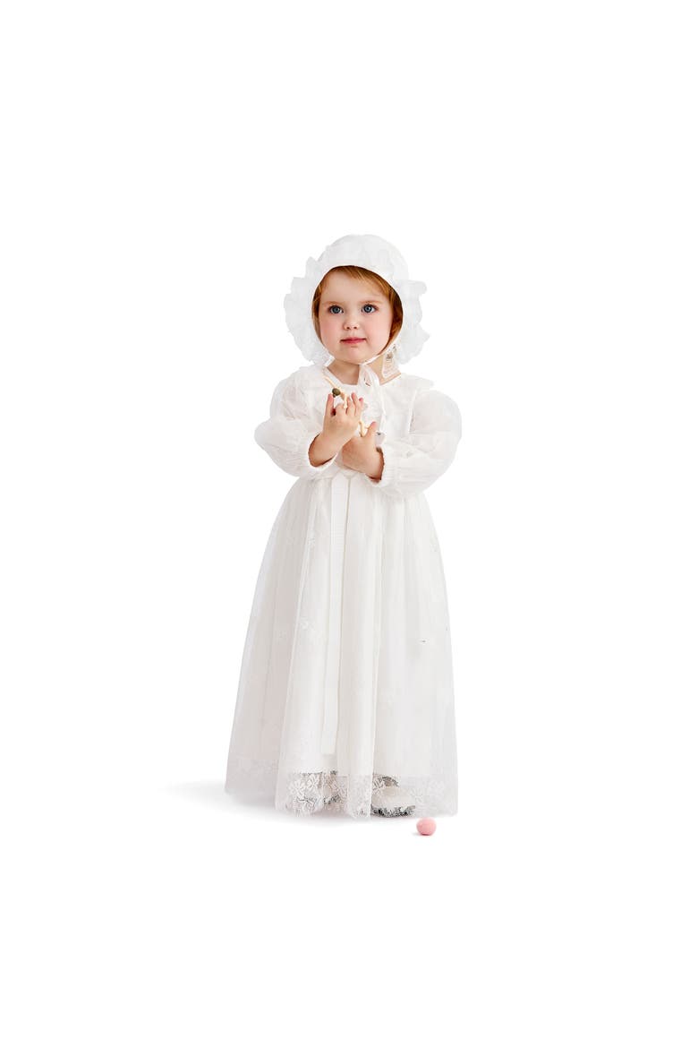 Lace Sorellia Dress, Alternate, color, White