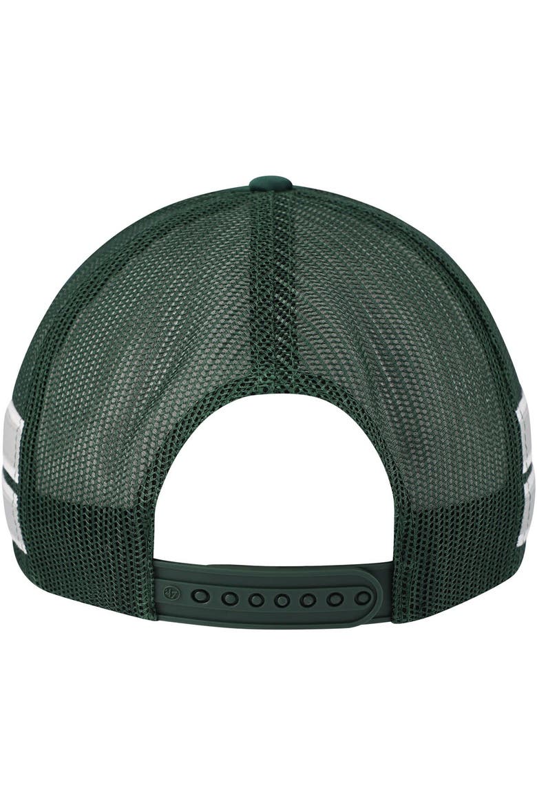 Men's '47 Green Michigan State Spartans Sideband Trucker Adjustable Hat, Alternate, color, Green