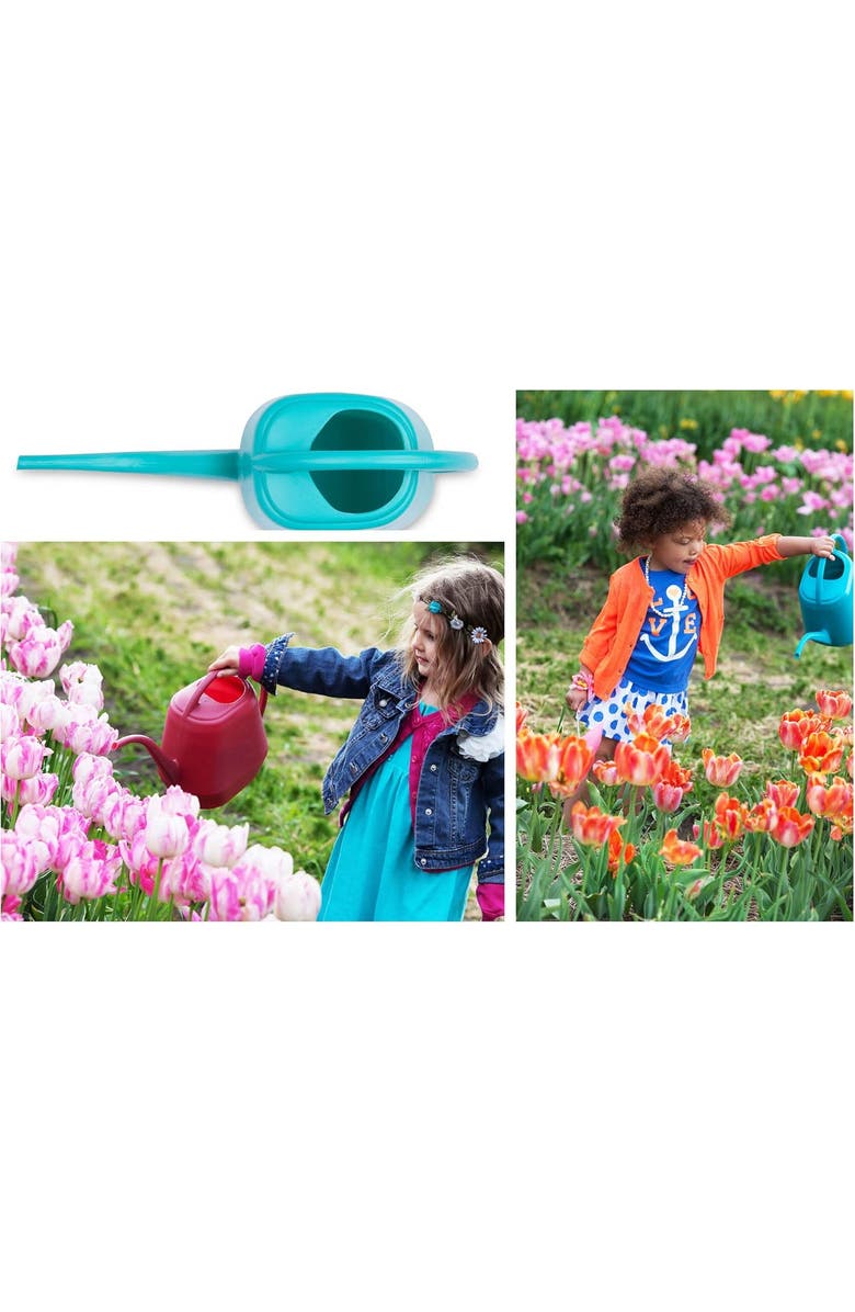 Bloem Aqua Rite 1.1 Gallon (144 Fl Oz) Classic Blue Garden Watering Can, Alternate, color, 