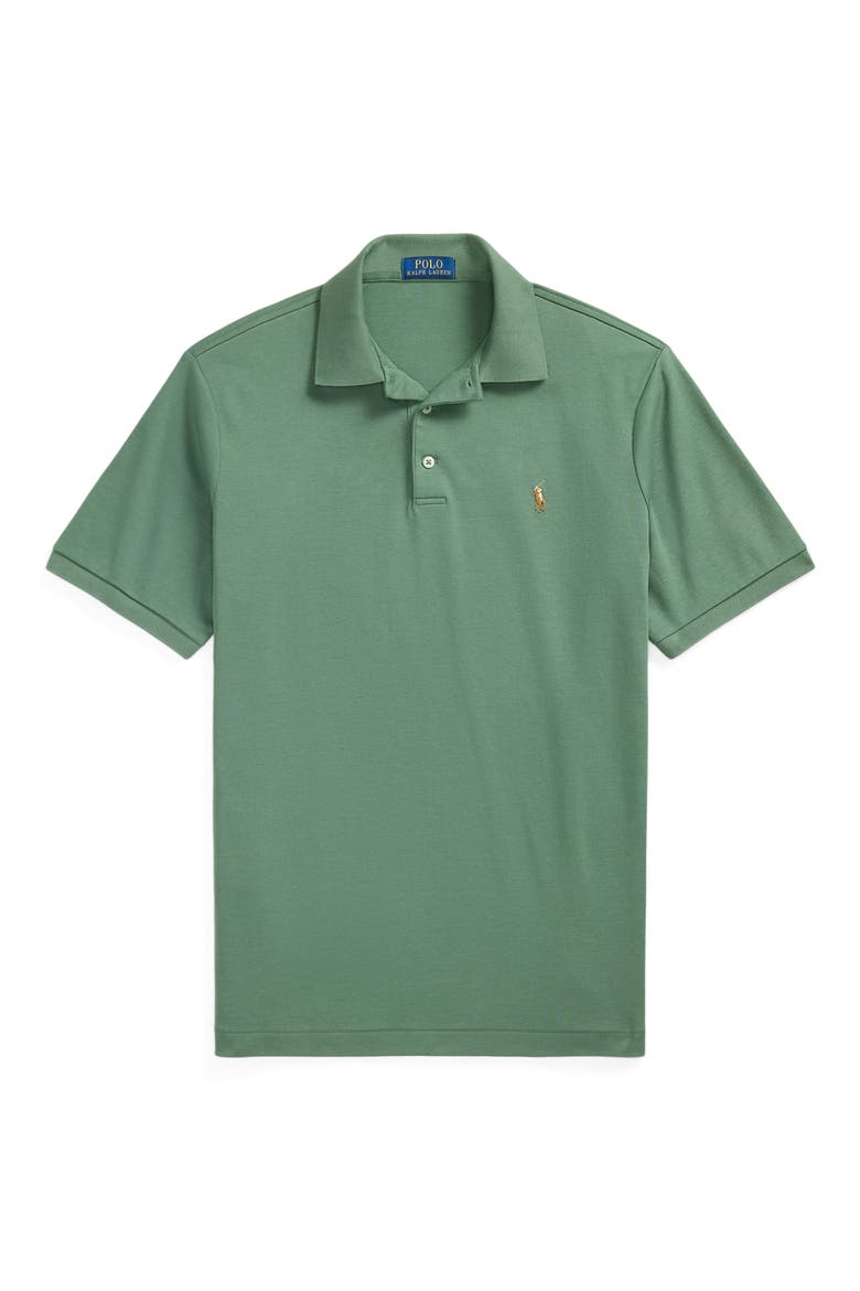 Classic Fit Cotton Polo, Alternate, color, FATIGUE