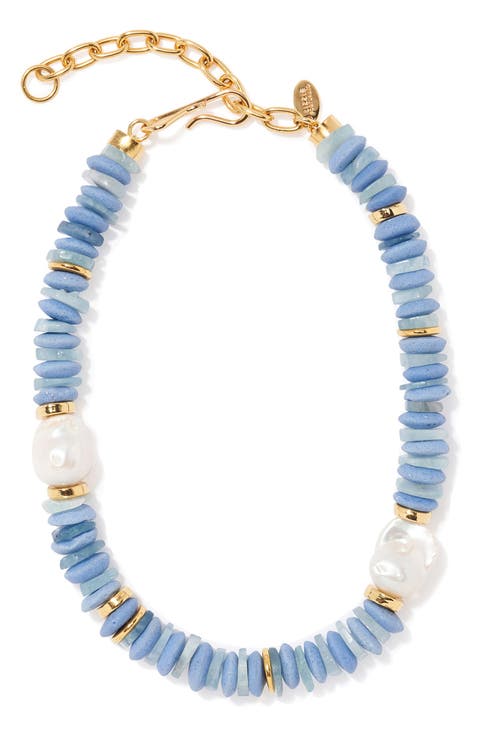 Umi Disc Bead Necklace
