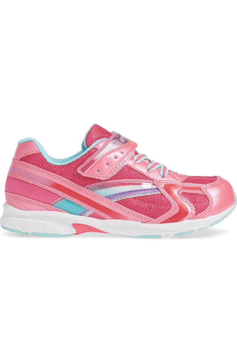 Tsukihoshi Glitz Washable Sneaker, Alternate, color, Hot Pink/ Mint