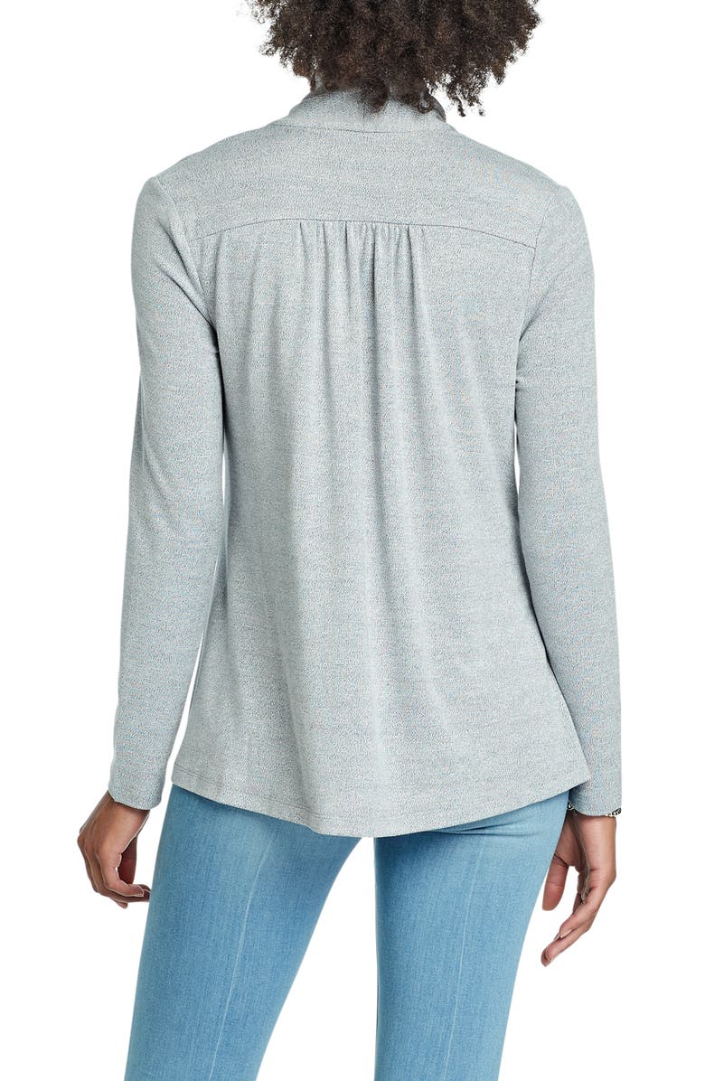 NIC+ZOE Eaze Marl Open Cardigan, Alternate, color, 
