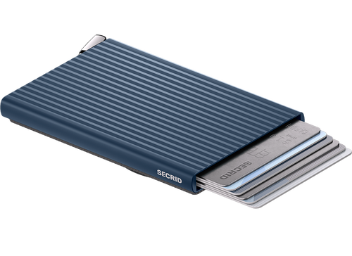 Secrid Cardprotector+ Fluted For Magsafe In Blue