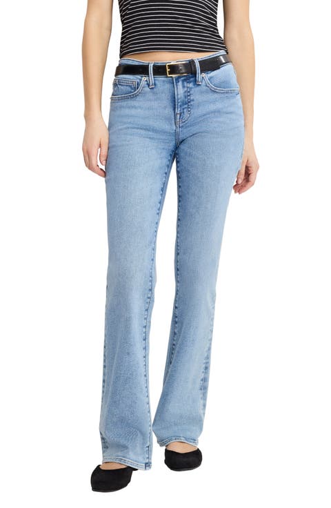 Good Low Rise Bootcut Jeans (Indigo 1217)