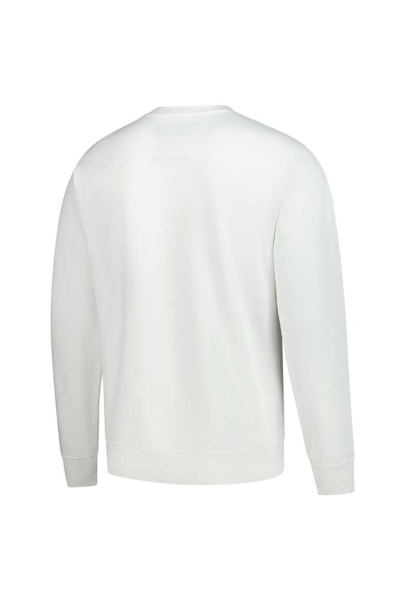 Men's Mitchell & Ness x Bud Light White Indianapolis Colts The Crest Pullover Sweatshirt, Alternate, color, White