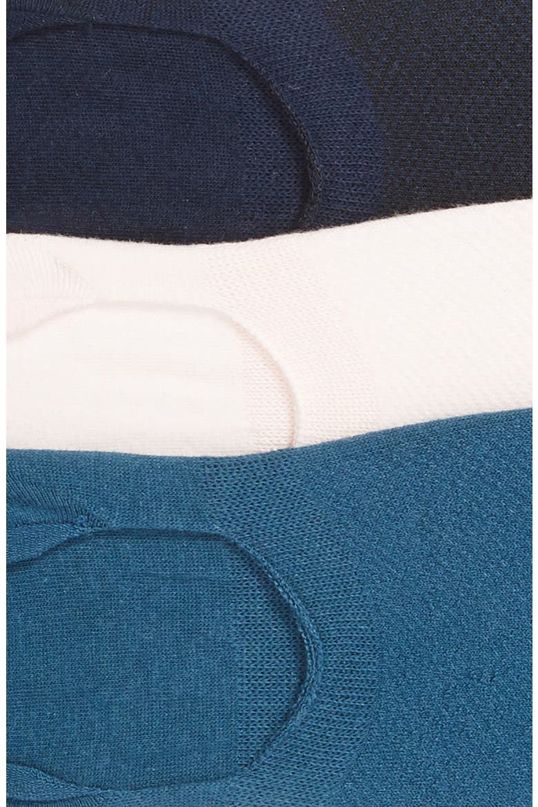 3-Pack Liner Socks, Alternate, color, TEAL MOROCCAN MULTI