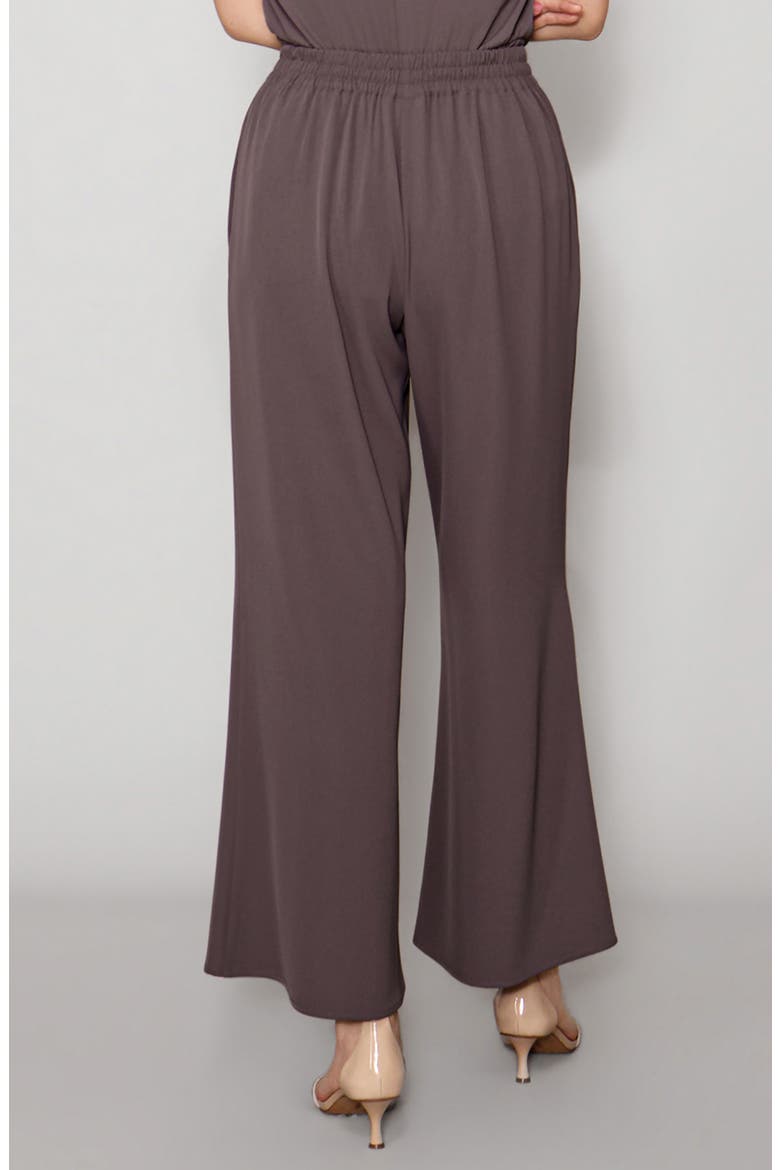 Luxe Crepe Wide Leg Pants, Alternate, color, ROBUST GREY