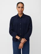 Masai Copenhagen Long Sleeve Collared Velvet Shirt
