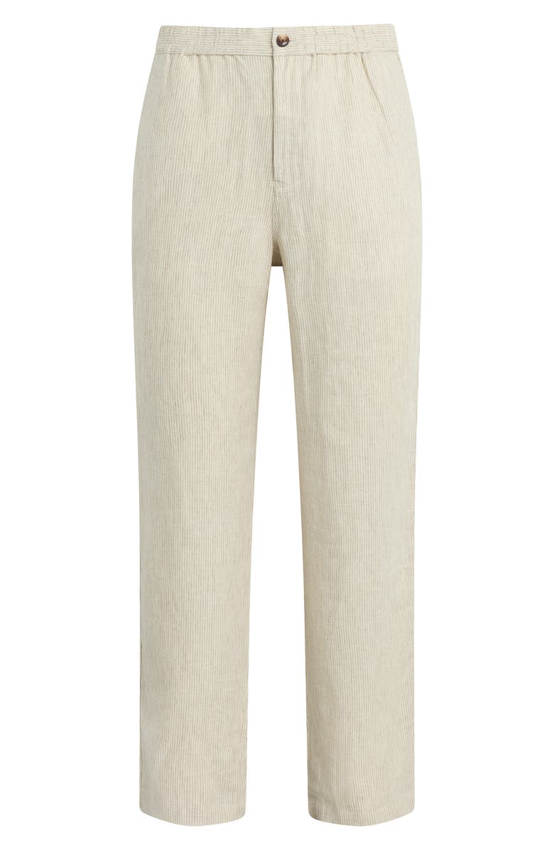 Joe's Clarkson Stripe Linen Pants, Alternate, color, Flax Stripe