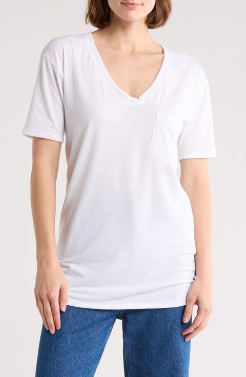 V-Neck Pocket T-Shirt