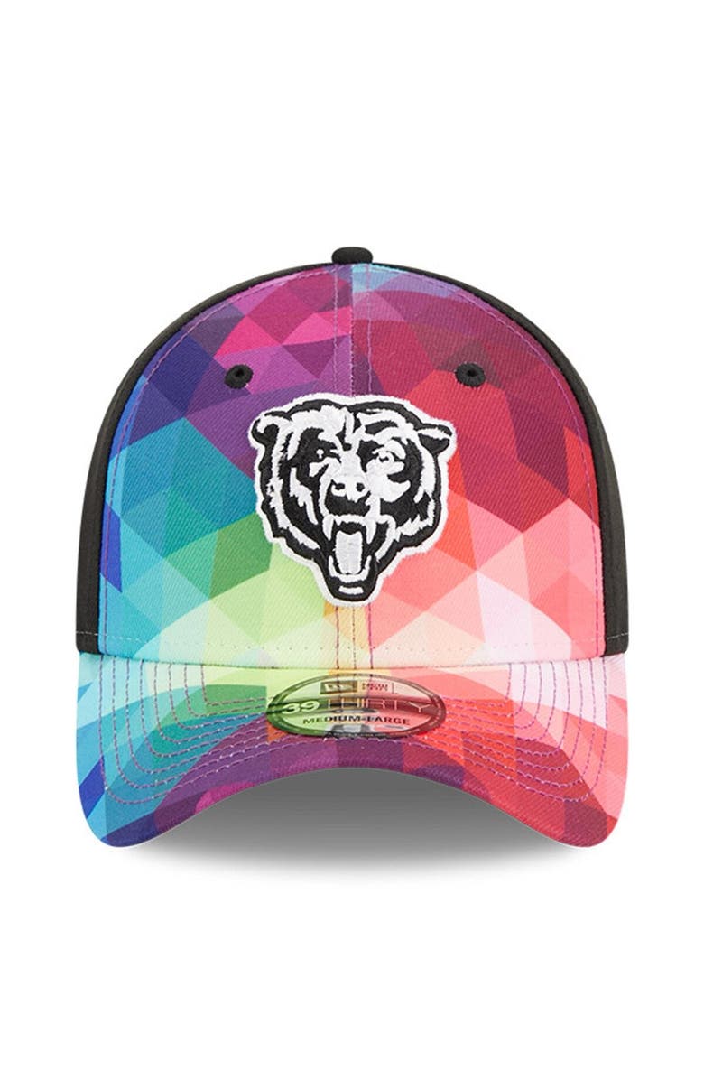 New Era Men's New Era Pink Chicago Bears 2023 NFL Crucial Catch 39THIRTY Flex Hat, Alternate, color, Pink
