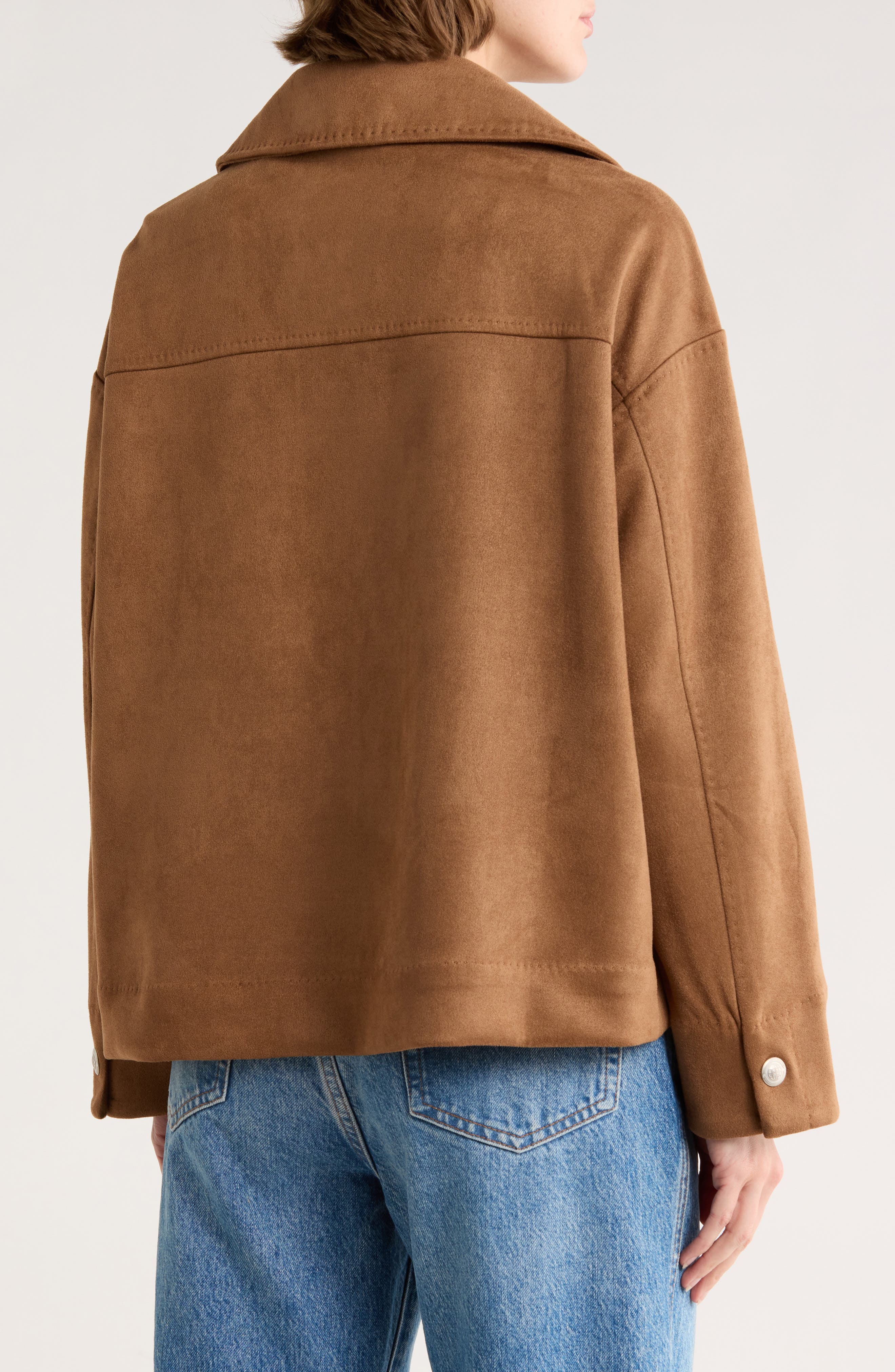 Faux Suede Jacket - image 4