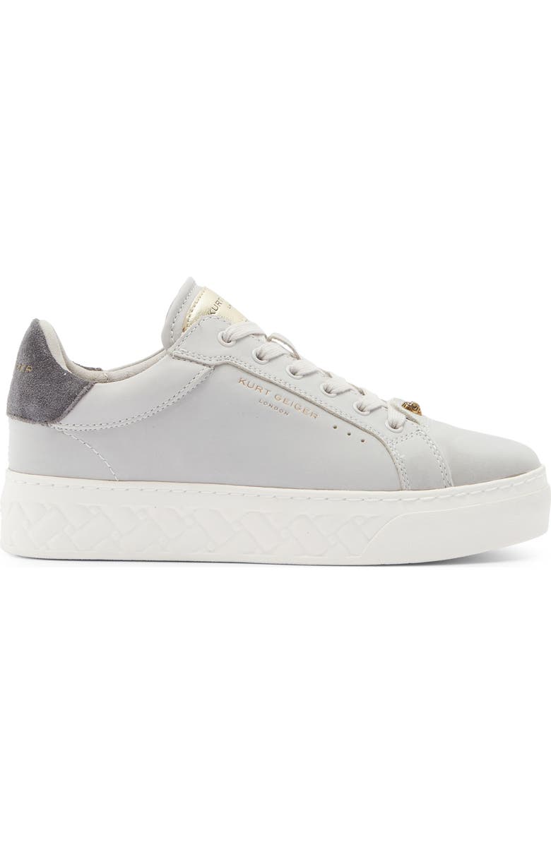 Kurt Geiger London Kensington Platform Sneaker, Alternate, color, Grey/ Light