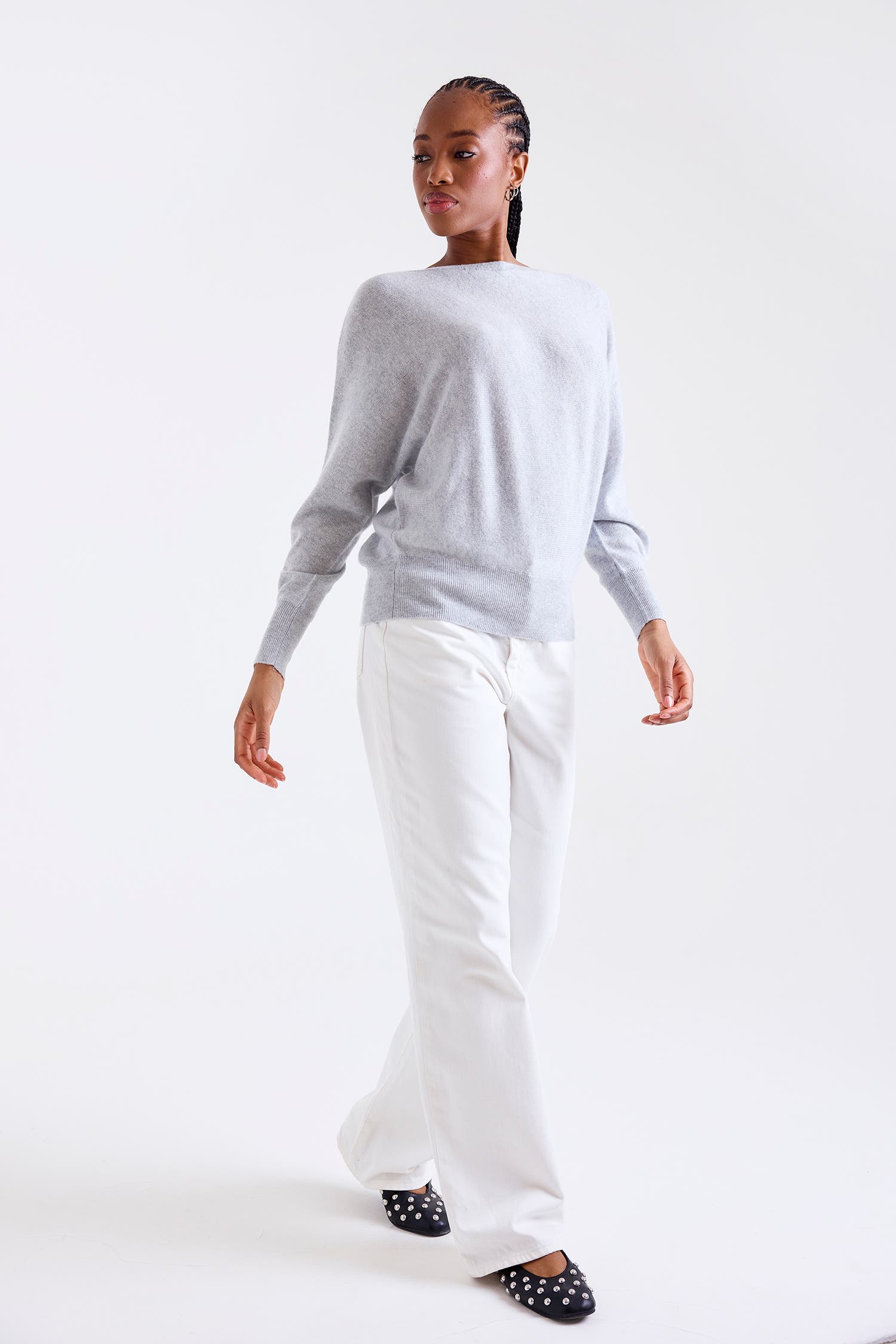 Alaia Long Sleeve 100% Cashmere Sweater - image 2