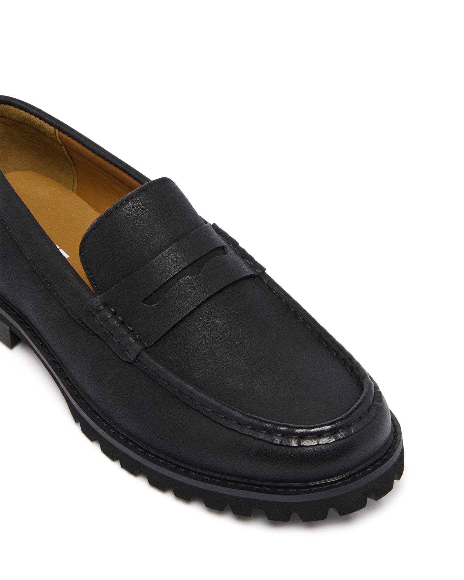 Uncut Hackney Loafer, Alternate, color, Black Pu